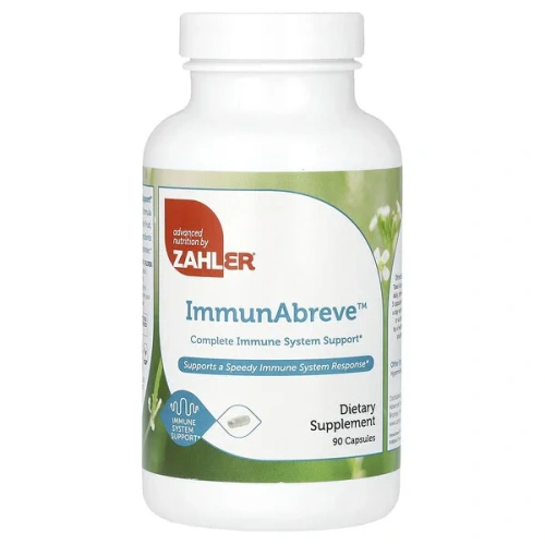 Zahler, ImmunAbreve, Complete Immune System Support , 90 Capsules