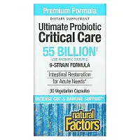 Natural Factors, Ultimate Probiotic, Critical Care, 55 Billion, 30 Vegetarian Capsules