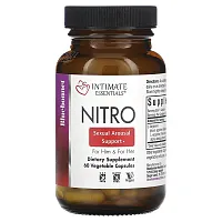 Bluebonnet Nutrition, Intimate Essentials, Nitro, For Him &amp; For Her, 60 Vegetable Capsules