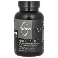 DaVinci Laboratories of Vermont, Benefits Line, Neuro Benefits, 90 Capsules