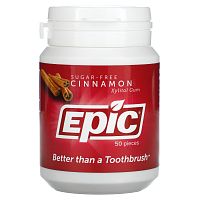 Epic Dental, Жевательная резинка с корицей, 50 шт