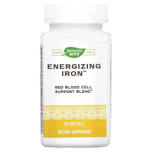 Nature&#x27;s Way, Energizing Iron, 90 Softgels