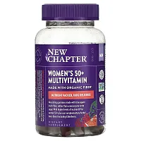 New Chapter, Women&#x27;s 50+ Multivitamin, Berry Citrus, 90 Gummies