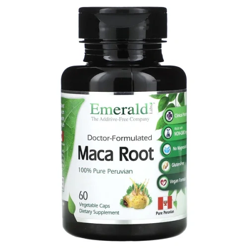 Emerald Laboratories, Maca Root, 60 Vegetable Caps