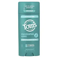 Tom&#x27;s of Maine, Aluminum Free Deodorant, Eucalyptus Mint, 3.25 oz (92 g)