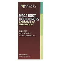 Havasu Nutrition, Maca Root Liquid Drops, 1 fl oz (30 ml)