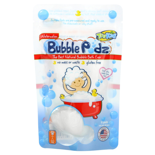 TruKid, Bubble Podz, арбуз, 8 стручков (80 г)