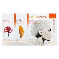 Double Dare, OMG! 3-in-1 Self Hair Clinic, For Hair Restore, 3 Step Kit