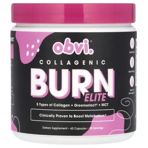 Obvi, Collagenic Burn Elite, 60 Capsules