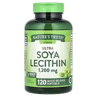 Nature&#x27;s Truth, Ultra Soya Lecithin, 1,200  mg, 120 Quick Release Softgels