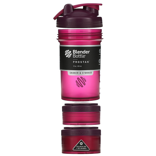 Blender Bottle, Pro Stak, слива, 651 мл (22 унции) фото 2