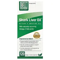 Bell Lifestyle, Shark Liver Oil, 120 Softgels