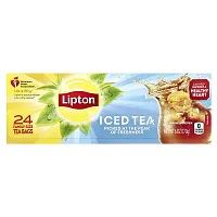 Lipton, Black Tea, Iced Tea, 24 Family Size Tea Bags, 6 oz (170 g)