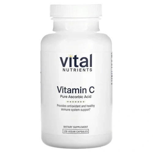 Vital Nutrients, Vitamin C, 120 Vegan Capsules