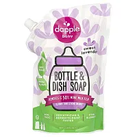 Dapple Baby, Bottle &amp; Dish Soap Refill, Sweet Lavender, 34 fl oz (1 L)