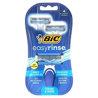 BIC, EasyRinse, Men&#x27;s Disposable Razors, 2 Razors