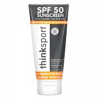 Think, Thinksport, солнцезащитное средство, SPF 50+, 177 мл (6 жидк. унций)