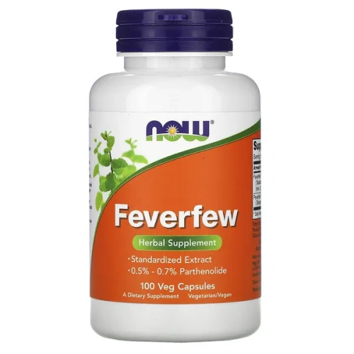 NOW Foods, Feverfew, 100 Veg Capsules