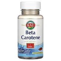 KAL, Beta Carotene, 7,500 mcg (25,000 IU), 100 Softgels