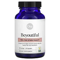 Ora, Beyoutiful, Skin, Hair &amp; Nails Support, 60 Capsules