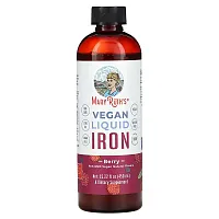 MaryRuth&#x27;s, Vegan Liquid Iron, Berry, 15.22 fl oz (450 ml)