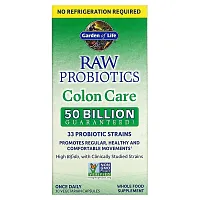 Garden of Life, RAW Probiotics, Colon Care, 30 Vegetarian Capsules