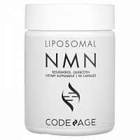 Codeage, Liposomal NMN, ресвератрол, кверцетин, 90 капсул