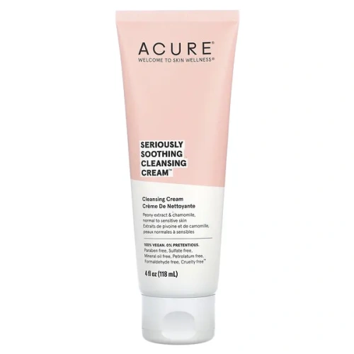 ACURE, Seriously Soothing, Cleansing Cream, 4 fl oz (118 ml)