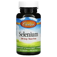 Carlson, Selenium, 200 mcg, 180 Capsules