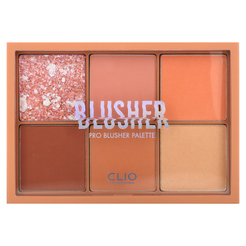 Clio, Pro Blusher Palette, Mute Petal, 1 палитра фото 4