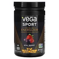 Vega, Sport, Plant-Based Premium Energizer, Acai Berry, 16.2 oz (460 g)