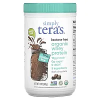 Simply Tera&#x27;s, Organic Whey Protein, Dark Chocolate, 12 oz (340 g)