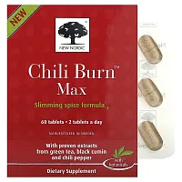 New Nordic, Chili Burn Max, 60 Tablets