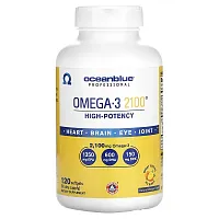 OceanBlue, Professional, Omega-3 2100, High Potency, Natural Orange, 2,100 mg, 120 Softgels