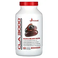 Metabolic Nutrition, CLA 3000, 3,000 mg, 180 Softgels (1,000 mg per Softgel)