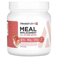 TransformHQ, Meal Replacement, All-In-One Shake, Strawberries &amp; Cream, 10.3 oz (287 g)