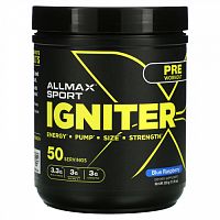 ALLMAX, Igniter, перед тренировкой, с голубой малиной, 320 г (11,28 унции)