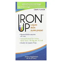 A.C. Grace Company, Iron Up, Liquid Iron Supplement, Grape, 2 fl oz (60 ml)