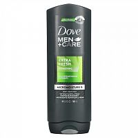 Dove, Men + Care, гель для душа и тела, свежесть, 532 мл (18 жидк. Унций)