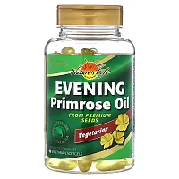 Nature&#x27;s Life, Vegetarian Evening Primrose Oil, 90 Vegetarian Softgels