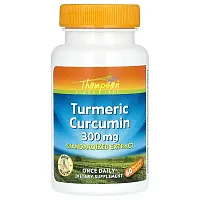 Thompson, Turmeric Curcumin, 300 mg, 60 Vegetarian Capsules