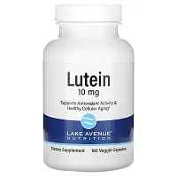 Lake Avenue Nutrition, Lutein, 10 mg, 180 Veggie Capsules