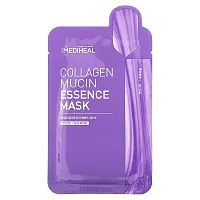 MEDIHEAL, Collagen Mucin Essence Beauty Mask , 1 Sheet Mask, 0.68 fl oz (20 ml)