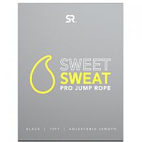 Sports Research, Sweet Sweat Pro, скакалка , черная, 1 штука