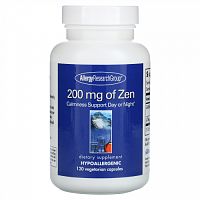 Allergy Research Group, Zen, 200 мг, 120 вегетарианских капсул