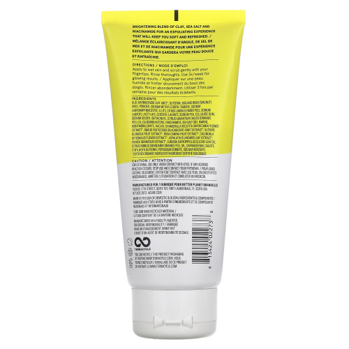 Acure, Brightening Body Scrub, 6 fl oz (177 ml) фото 2