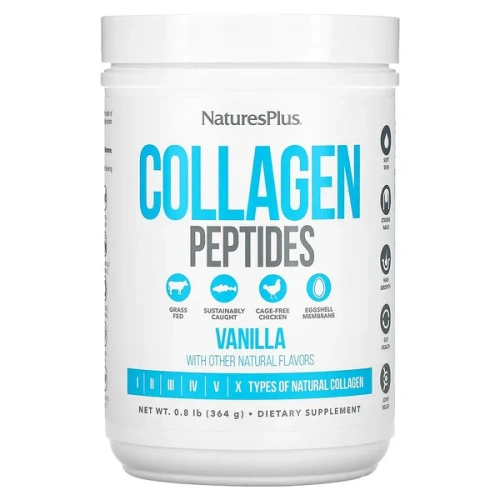 NaturesPlus, Collagen Peptides, Vanilla , 0.8 lb (364 g)