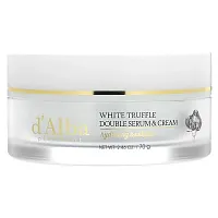 d&#x27;Alba, White Truffle Double Serum &amp; Cream, 2.46 oz (70 g)