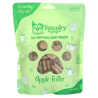 Spunky Pup, All Natural Dog Treats, Crunchy Biscuits, Apple Fritter , 10 oz (283 g)