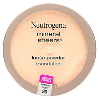 Neutrogena, Mineral Sheers, Loose Powder Foundation, Natural Ivory 20, 0.19 oz (5.5 g)